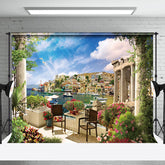 Aperturee - Mediterranean Spring Cruise Ship Scenery Backdrop